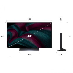 LG ทีวี 48นิ้ว รุ่น OLED48C5PSA OLED evo AI C5 4K Smart TV 2025