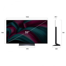 LG ทีวี 55นิ้ว รุ่น OLED55C5PSA OLED evo AI C5 4K Smart TV 2025