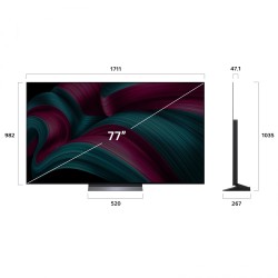 LG ทีวี 77นิ้ว รุ่น OLED77C5PSA OLED evo AI C5 4K Smart TV 2025