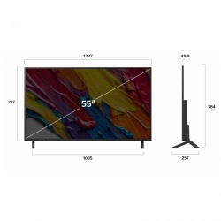 LG ทีวี 55 นิ้ว รุ่น 55QNED82ASA QNED AI QNED82 4K Smart TV 2025