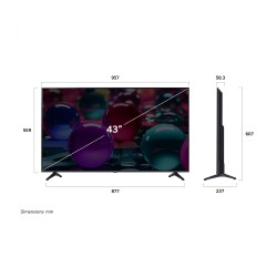 LG ทีวี 43 นิ้ว รุ่น 43UA7350PSB UHD AI UA73 4K Smart TV 2025 UA7350PSB