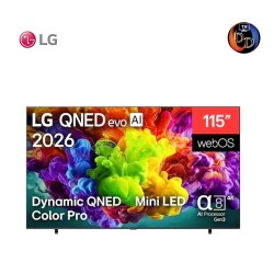 LG ทีวี 115" รุ่น 115QNED90BS LG QNED evo AI Mini LED QNED90 4K Smart TV 2026 100QNED90B