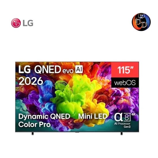 LG ทีวี 115" รุ่น 115QNED90BS LG QNED evo AI Mini LED QNED90 4K Smart TV 2026 100QNED90B