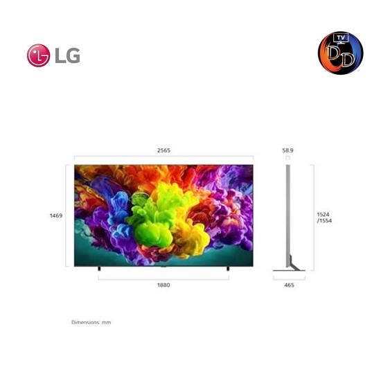 LG ทีวี 115" รุ่น 115QNED90BS LG QNED evo AI Mini LED QNED90 4K Smart TV 2026 100QNED90B