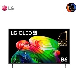 LG 65" รุ่น OLED65B6PSA LG OLED AI B6 4K Smart TV 2026 65B6