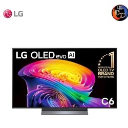 LG 65" รุ่น OLED65C6PSA LG OLED evo AI C6 4K Smart TV 2026 65C6