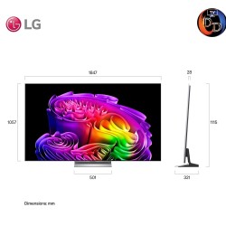 LG 83" รุ่น OLED83G6PSA LG OLED evo AI G6 4K Smart TV 2026 83G6P