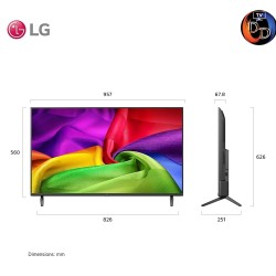 LG TV 43" รุ่น 43NU805BPSC NANO 4K UHD AI Series NU80 2026 43NU805B