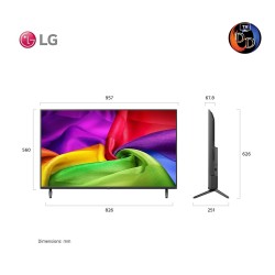 LG TV 43" รุ่น 43NU805BPSC NANO 4K UHD AI Series NU80 2026 43NU805B
