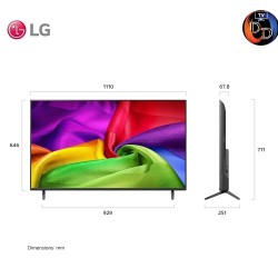 LG TV 50" รุ่น 50NU805BPSC NANO 4K UHD AI Series NU80 2026 50NU805B