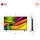 LG ทีวี 43นิ้ว รุ่น 43NU835BPSA LG NANO 4K UHD AI NU83 4K Smart TV 2026 43NU835B
