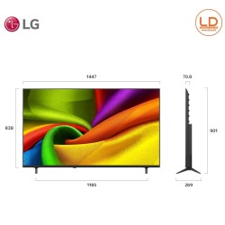 LG ทีวี 65"รุ่น 65NU835BPSA LG NANO 4K UHD AI NU83 4K Smart TV 2026 65NU835B