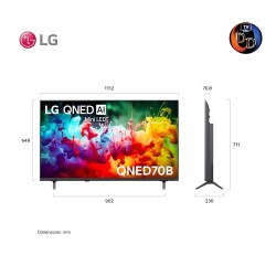 LG 50 นิ้ว รุ่น 50QNED70BSA LG QNED AI QNED70 Mini LED 4K Smart TV 2026 50QNED70B