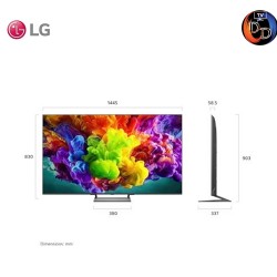 LG ทีวี 65" รุ่น 65QNED90BSA LG QNED evo AI Mini LED QNED90 4K Smart TV 2026 65QNED90B
