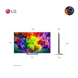 LG ทีวี 85" รุ่น 85QNED90BSA LG QNED evo AI Mini LED QNED90 4K Smart TV 2026 85QNED90B