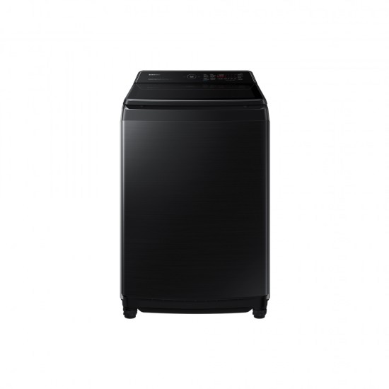 SAMSUNG เครื่องซักผ้าฝาบน 18 กก. รุ่น WA18CG6886BVST พร้อมด้วย Ecobubble™ และเทคโนโลยี Digital Inverter สี Black Caviar