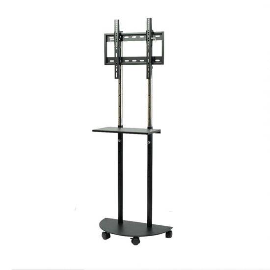 SURE VISION ขาตั้งทีวี ขนาด 26”- 55” รุ่น LD-TVS-2 ( มีล้อเลื่อน ปรับระดับทีวีได้ตลอดเสา พร้อมชั้นวาง )