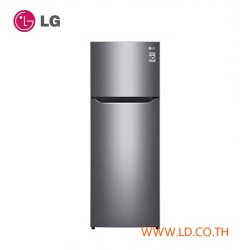 LG ตู้เย็น 2 ประตู ระบบ Smart Inverter ความจุ 6.6 คิว รุ่น GN-B202SQBB ประหยัดพลังงาน คงความสดอาหาร