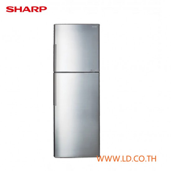 SHARP ตู้เย็น 2 ประตู ความจุ 11.6 คิว รุ่น SJ-X330TC-SL สีเงิน