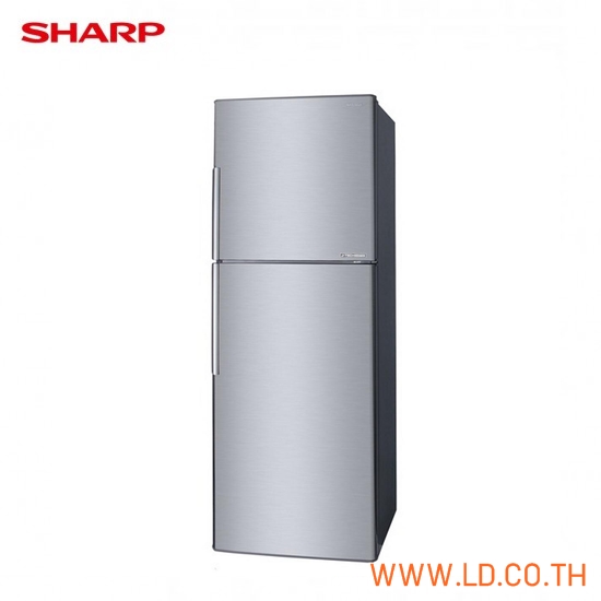 SHARP ตู้เย็น 2 ประตู ความจุ 10.6 คิว รุ่น SJ-X300TC-SL สีเงิน